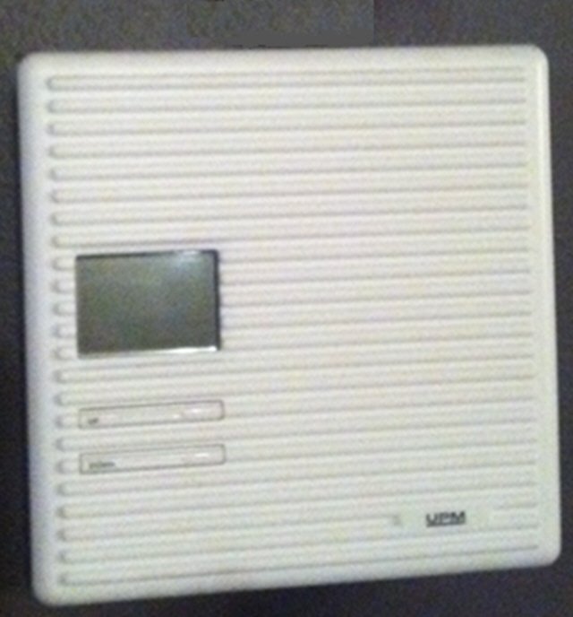 UPM thermostat rappel