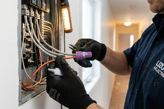 Panneau électrique: Joints inadéquats